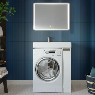 Комплект мебели AQUATON Лондри 20 L, под стиральную машину Комплект мебели AQUATON Лондри 20 L, под стиральную машину