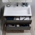 Комплект мебели Aquanet Алвита 100 серый антрацит. Фото 4