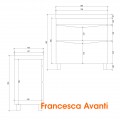 Комплект мебели Венеция Амали 80 напольная, белый. Фото 7