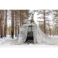 Маскировочная сетка Manver Снег 3х6 м - камуфляжная для охоты, забора, навеса. Фото 3