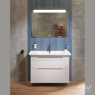 Комплект мебели Alavann Berta 105 белый зеркало largo 100