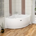 Акриловая ванна Radomir Wachter Альтея с гидромассажем и экраном, форсунки белые. Фото 1