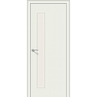 Межкомнатная дверь Гост-3 Л-23 (Белый) Magic Fog без усиления 200*90
