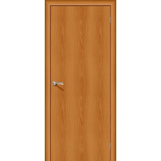 Межкомнатная дверь Гост-0 Л-12 (МиланОрех) без усиления 190*55