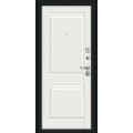 Входная дверь Некст Kale Букле черное/Off-white 205*96 правое. Фото 1