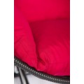 Подвесное кресло EcoDesign Скай-01 черный/красный. Фото 2