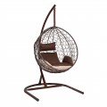 Подвесное кресло EcoDesign Скай-02 коричневый. Фото 3