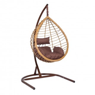 Подвесное кресло EcoDesign Скай-04 коричневый