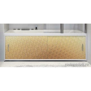 Экран под ванну Francesca Premium Kолотый лед Золото Размер на заказ изготовление 1-2 дня