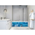 Фото-экран под ванну Francesca Premium Дельфины размер на заказ изготовление 5-7 дней. Фото 6