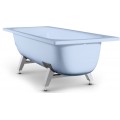Стальная ванна ВИЗ Donna Vanna DV-53921 150х70 см голубая лагуна. Фото 2