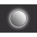 Зеркало Cersanit Eclipse 90 64148 с подсветкой черное с датчиком движения. Фото 4