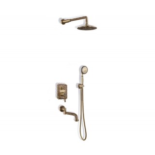Комплект для ванны Bronze de Luxe Windsor 10137DF с изливом
