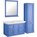 Комплект мебели ASB-Woodline Толедо 105 подвесная, синий. Фото 3