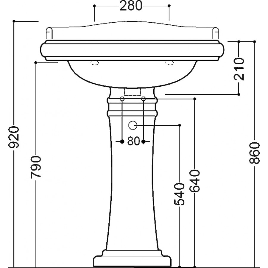 высота установки подвесной раковины в ванной комнате