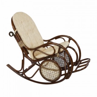 Кресло-качалка EcoDesign Classic Rattan 05/10 браун