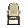 Кресло-качалка EcoDesign Marisa-R 05/12 браун. Фото 1
