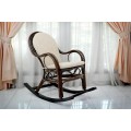 Кресло-качалка EcoDesign Marisa-R 05/12 браун. Фото 3