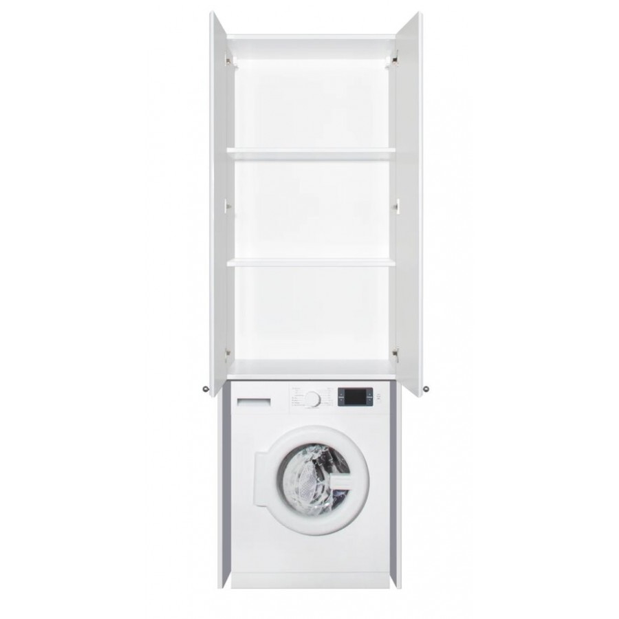 Шкаф пенал Style line 68 аа00-000060 над стиральной машиной белый
