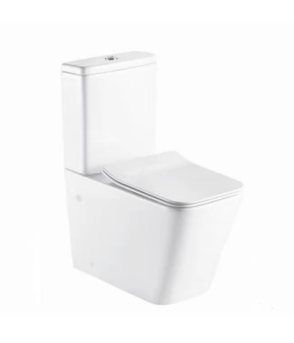 Унитаз-компакт Alcora Primavera LT-2093A-R, безободковый, микролифт