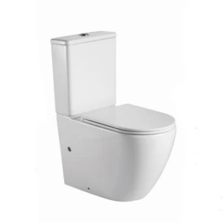 Унитаз-компакт Alcora Luvia LT-2141A-R, безободковый, микролифт