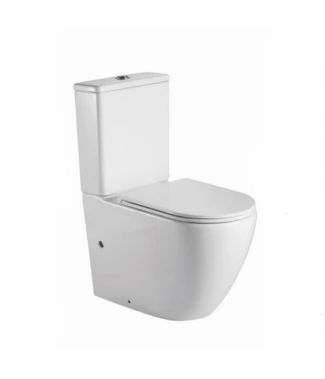 Унитаз-компакт Alcora Luvia LT-2141A-R, безободковый, микролифт