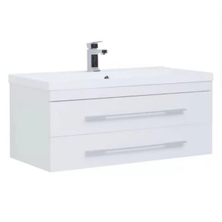 Тумба для комплекта Aquanet Нота 100 белая