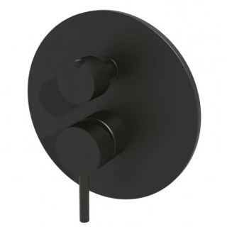Смеситель Paffoni Light LIG019NO с внутренней частью, для ванны с душем