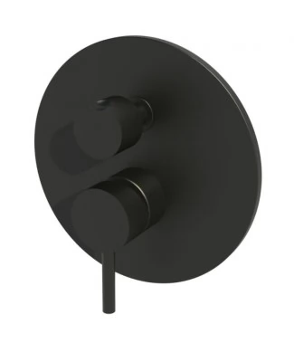Смеситель Paffoni Light LIG019NO с внутренней частью, для ванны с душем