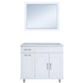 Комплект мебели Misty Купер 90 R с бельевой корзиной