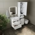 Комплект мебели Style Line Атлантика 60 Люкс Plus подвесной белый антискрейч. Фото 1