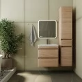 Комплект мебели Style Line Атлантика 60 Люкс Plus подвесной ясень. Фото 3