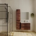 Комплект мебели Style Line Атлантика 80 Люкс Plus подвесной старое дерево. Фото 2