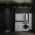 Комплект мебели Style Line Даллас 140 Люкс Plus напольная белая. Фото 2