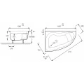 Акриловая ванна Jacob Delafon Micromega Duo 150x100 L (E60219RU-00). Фото 2