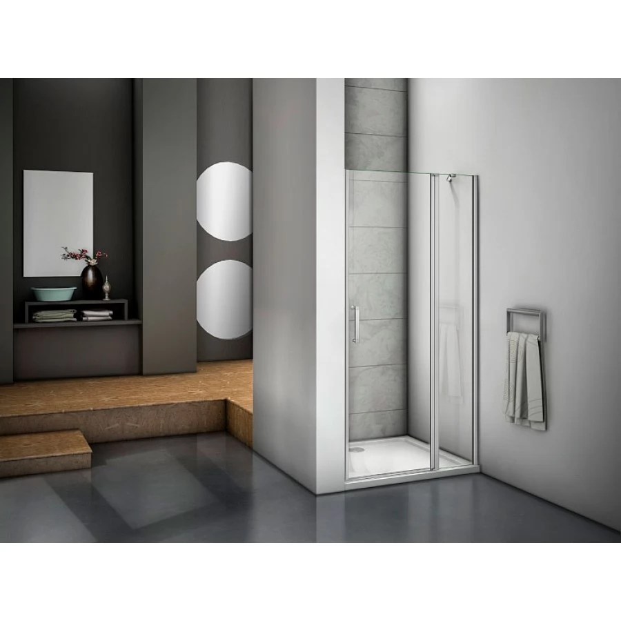 Душевая дверь в нишу Good Door Mokka WTW-120-C-WE 120 см. Фото 1