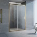 Душевая дверь в нишу Vegas Glass ZP 135 05 02 профиль бронза, стекло шиншилла. Фото 1