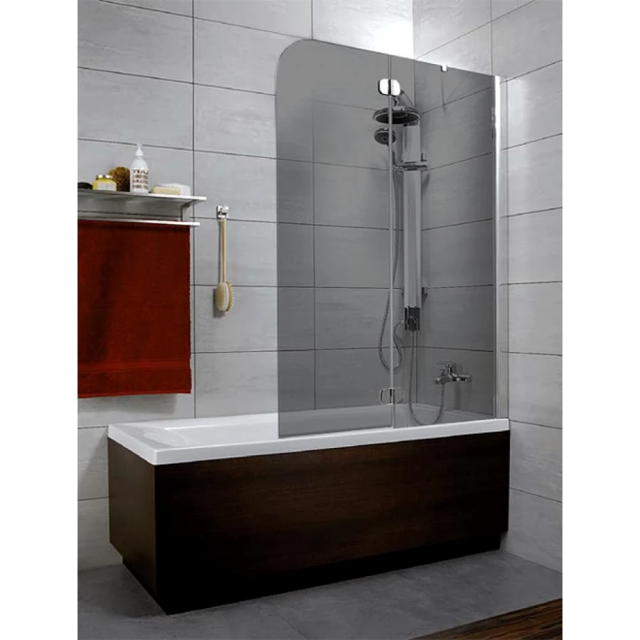 Шторка на ванну Radaway Torrenta PND 101 стекло графит R. Фото 1