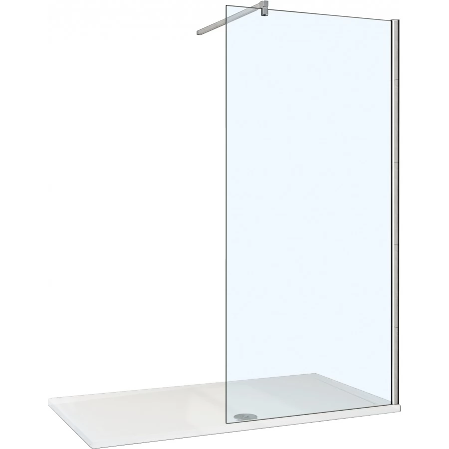Душевая перегородка Weltwasser WW400 Walk-In 80G-1. Фото 3