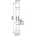 Душевой шланг Iddis A50611 2.0 200 см. Фото 4