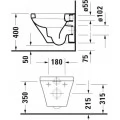 Унитаз подвесной Duravit DuraStyle 2539090000. Фото 4