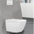 Унитаз подвесной Villeroy & Boch Finion 4664R0R1 alpin, Ceramicplus. Фото 5