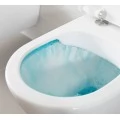 Унитаз подвесной Villeroy & Boch O Novo 5660HR01 alpin, безободковый. Фото 4