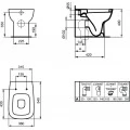 Унитаз приставной Ideal Standard Esedra T281201. Фото 4