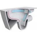 Комплект VitrA S20 9004B003-7202 подвесной унитаз + инсталляция + кнопка. Фото 7