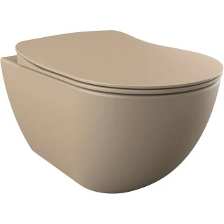 Унитаз подвесной Creavit Free FE320.F0100 капучино