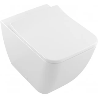 Унитаз приставной Villeroy & Boch Venticello 4613R0R1 безободковый, Ceramicplus
