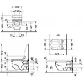 Унитаз подвесной Duravit Starck 3 2226590000. Фото 15