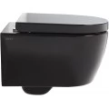 Унитаз подвесной SSWW CT2038V Black. Фото 1