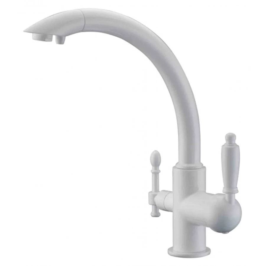 Смеситель Zorg Clean Water ZR 314 YF-33 white для кухонной мойки